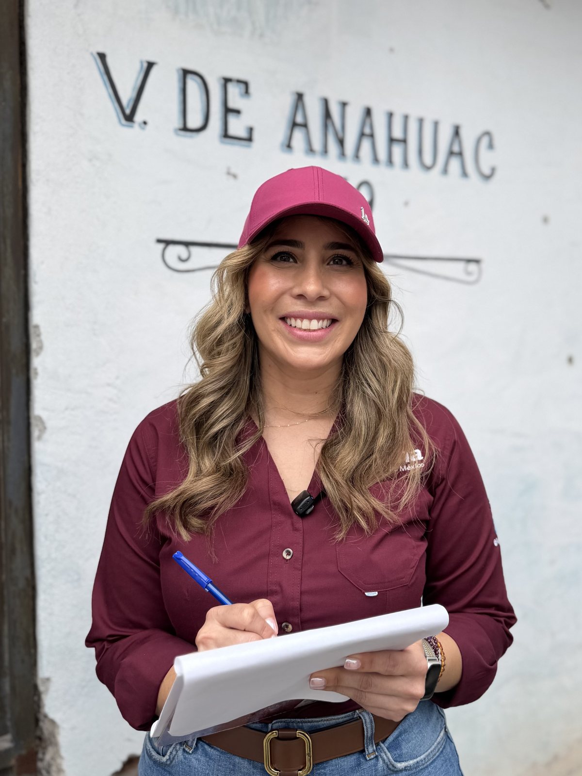 Andrea Tovar en recorrido por Querétaro
